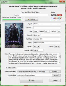Dodawanie nowego filmu